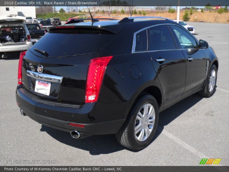 Black Raven / Shale/Brownstone 2010 Cadillac SRX V6