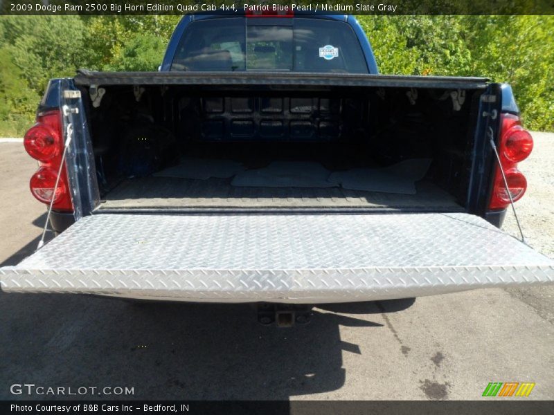 Patriot Blue Pearl / Medium Slate Gray 2009 Dodge Ram 2500 Big Horn Edition Quad Cab 4x4