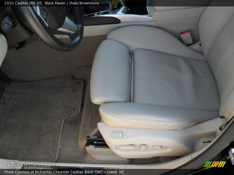 Black Raven / Shale/Brownstone 2010 Cadillac SRX V6