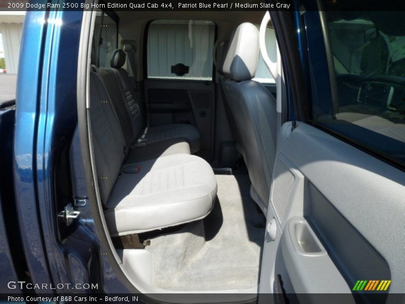 Patriot Blue Pearl / Medium Slate Gray 2009 Dodge Ram 2500 Big Horn Edition Quad Cab 4x4