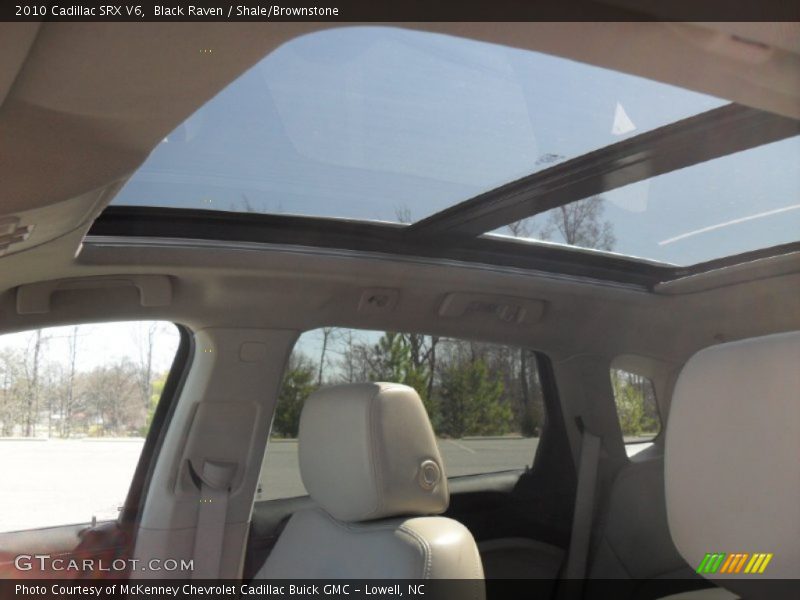 Black Raven / Shale/Brownstone 2010 Cadillac SRX V6