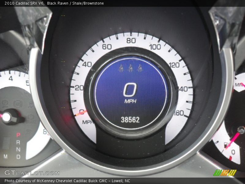 Black Raven / Shale/Brownstone 2010 Cadillac SRX V6