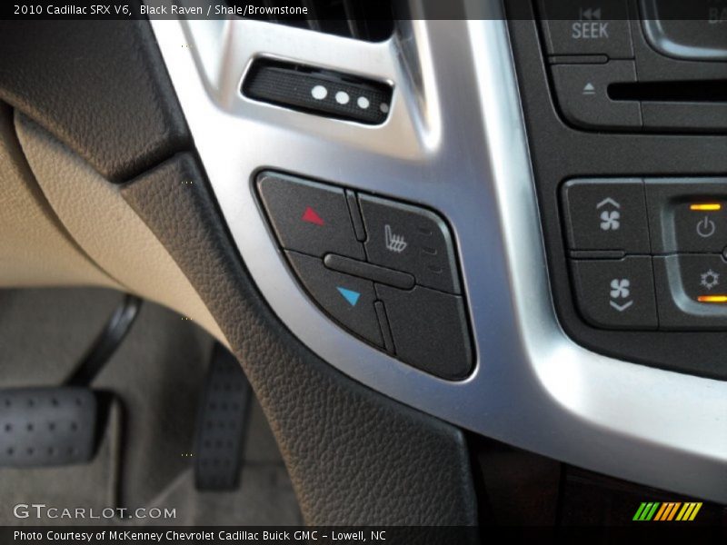 Black Raven / Shale/Brownstone 2010 Cadillac SRX V6