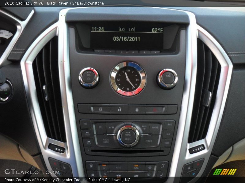 Black Raven / Shale/Brownstone 2010 Cadillac SRX V6