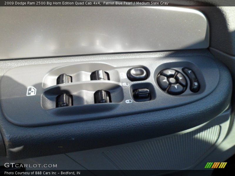 Patriot Blue Pearl / Medium Slate Gray 2009 Dodge Ram 2500 Big Horn Edition Quad Cab 4x4