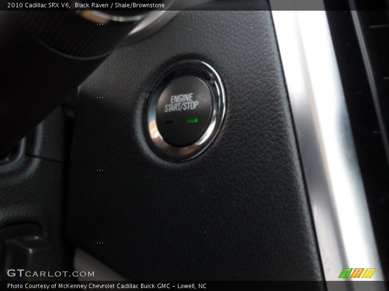 Black Raven / Shale/Brownstone 2010 Cadillac SRX V6