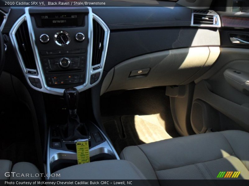 Black Raven / Shale/Brownstone 2010 Cadillac SRX V6