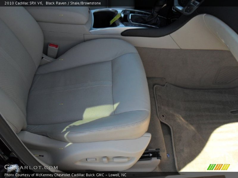 Black Raven / Shale/Brownstone 2010 Cadillac SRX V6