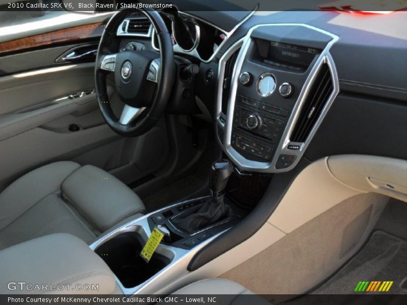 Black Raven / Shale/Brownstone 2010 Cadillac SRX V6
