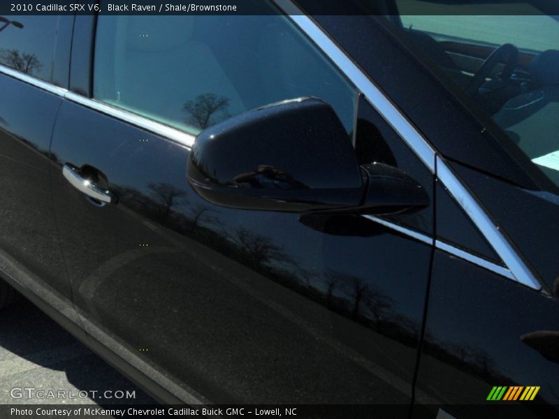 Black Raven / Shale/Brownstone 2010 Cadillac SRX V6
