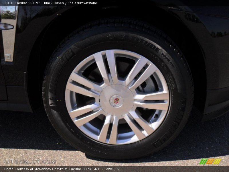 Black Raven / Shale/Brownstone 2010 Cadillac SRX V6