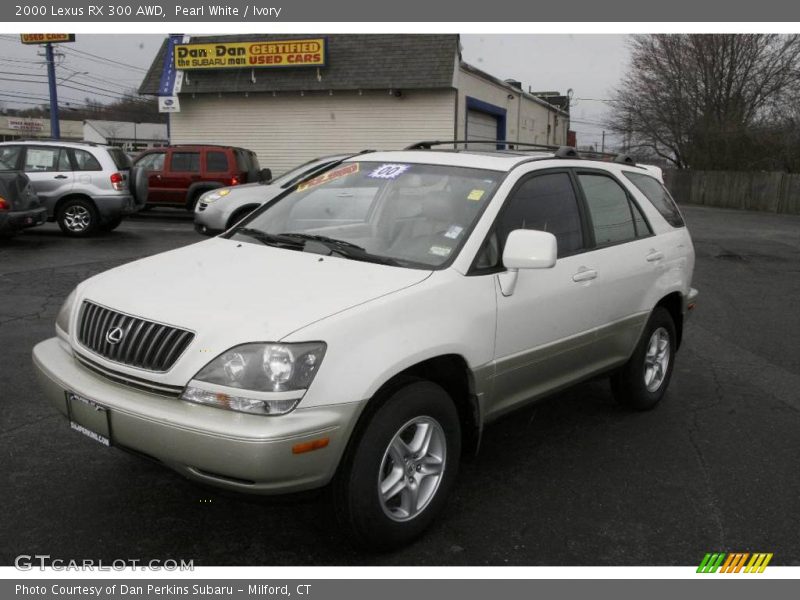 Pearl White / Ivory 2000 Lexus RX 300 AWD