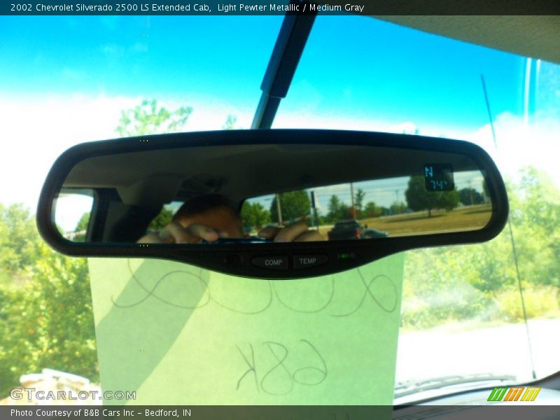 Light Pewter Metallic / Medium Gray 2002 Chevrolet Silverado 2500 LS Extended Cab