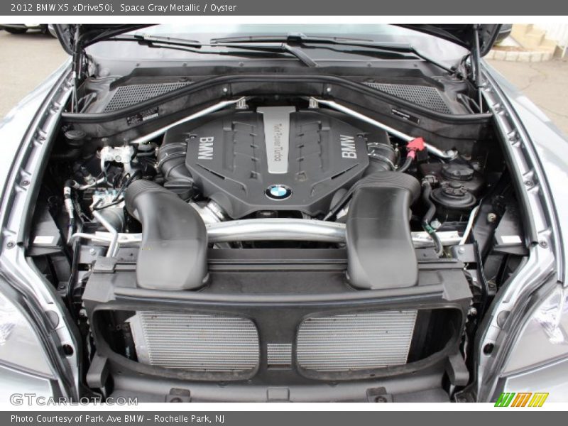 Space Gray Metallic / Oyster 2012 BMW X5 xDrive50i