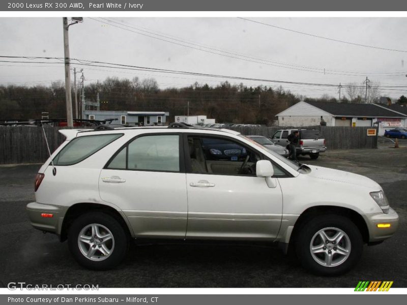 Pearl White / Ivory 2000 Lexus RX 300 AWD