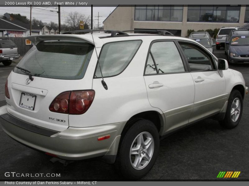 Pearl White / Ivory 2000 Lexus RX 300 AWD