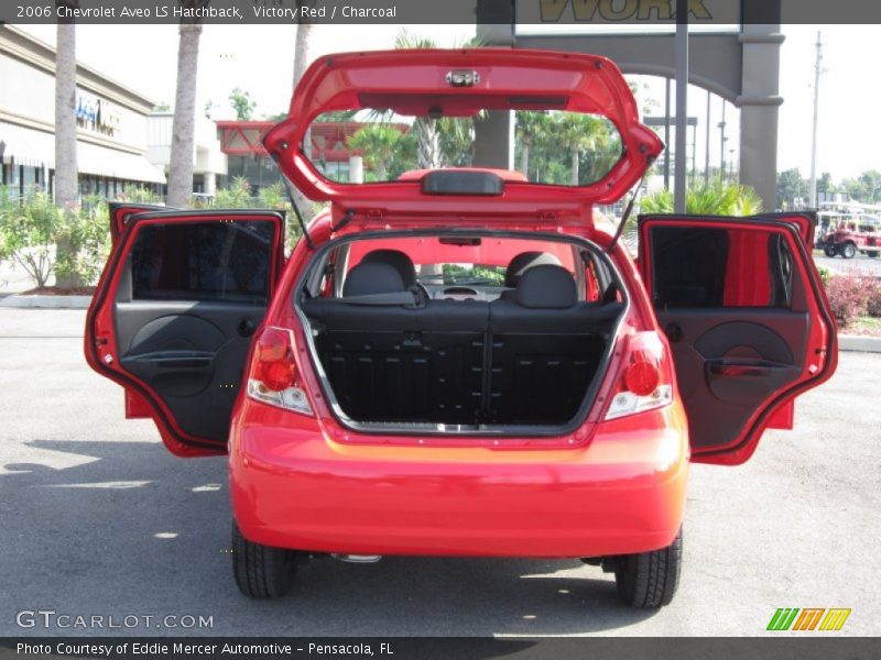 Victory Red / Charcoal 2006 Chevrolet Aveo LS Hatchback