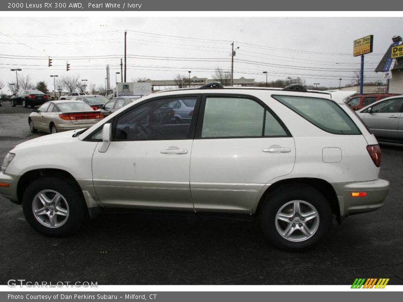 Pearl White / Ivory 2000 Lexus RX 300 AWD