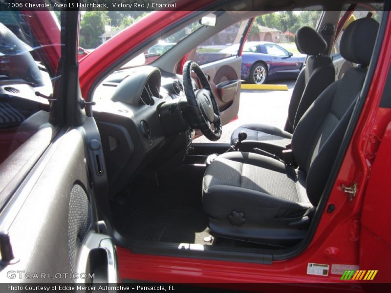 Victory Red / Charcoal 2006 Chevrolet Aveo LS Hatchback