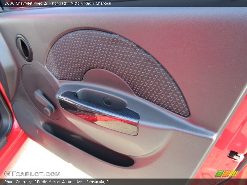 Victory Red / Charcoal 2006 Chevrolet Aveo LS Hatchback