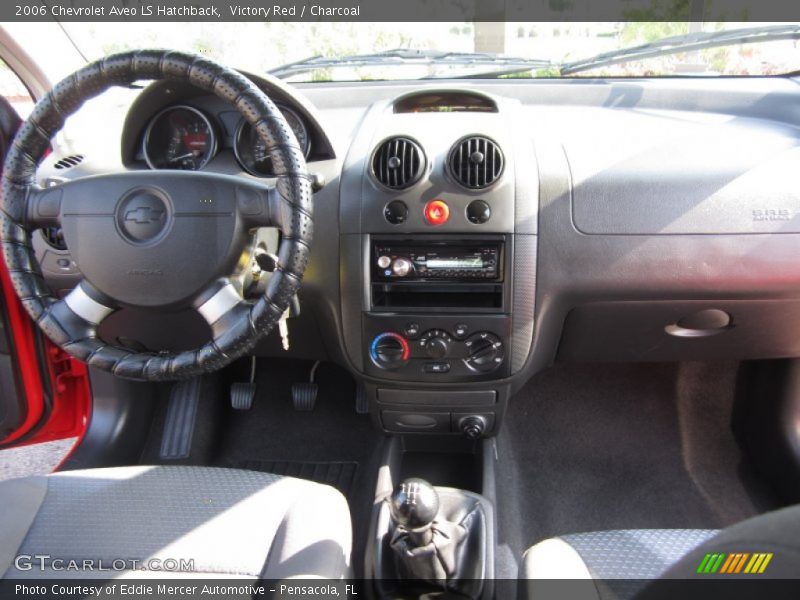 Victory Red / Charcoal 2006 Chevrolet Aveo LS Hatchback