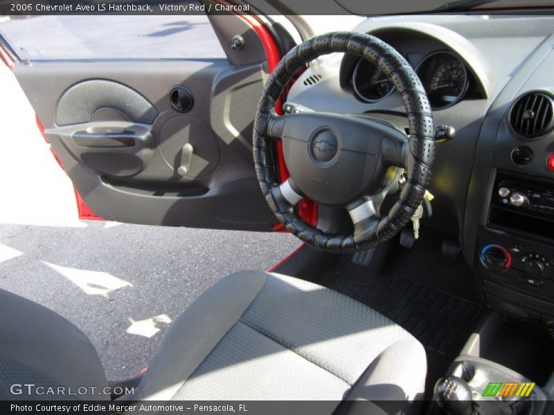 Victory Red / Charcoal 2006 Chevrolet Aveo LS Hatchback