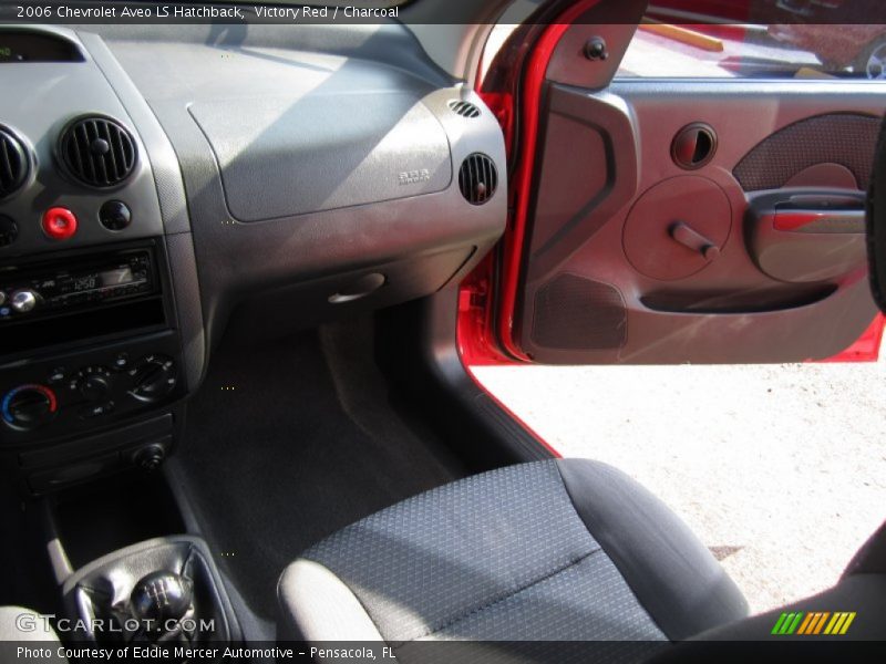 Victory Red / Charcoal 2006 Chevrolet Aveo LS Hatchback