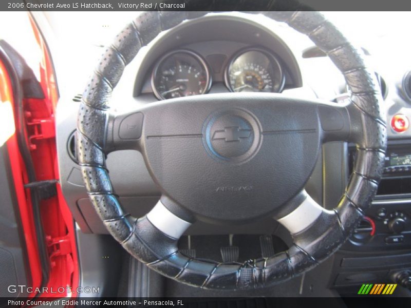 Victory Red / Charcoal 2006 Chevrolet Aveo LS Hatchback