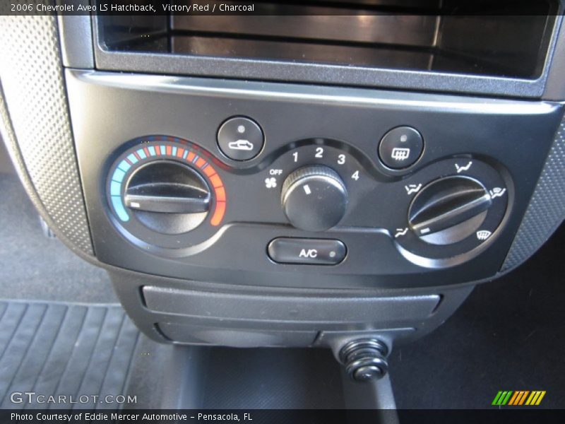 Controls of 2006 Aveo LS Hatchback