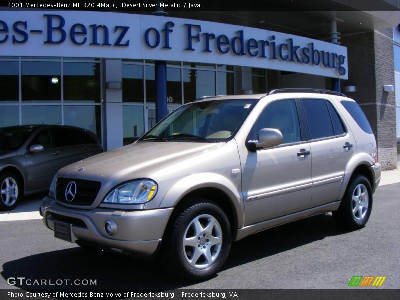 Desert Silver Metallic / Java 2001 Mercedes-Benz ML 320 4Matic