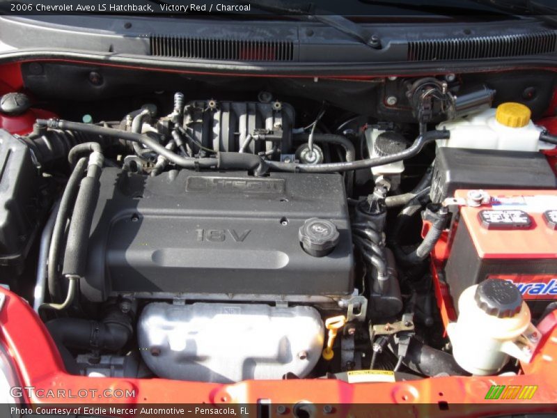  2006 Aveo LS Hatchback Engine - 1.6 Liter DOHC 16-Valve 4 Cylinder