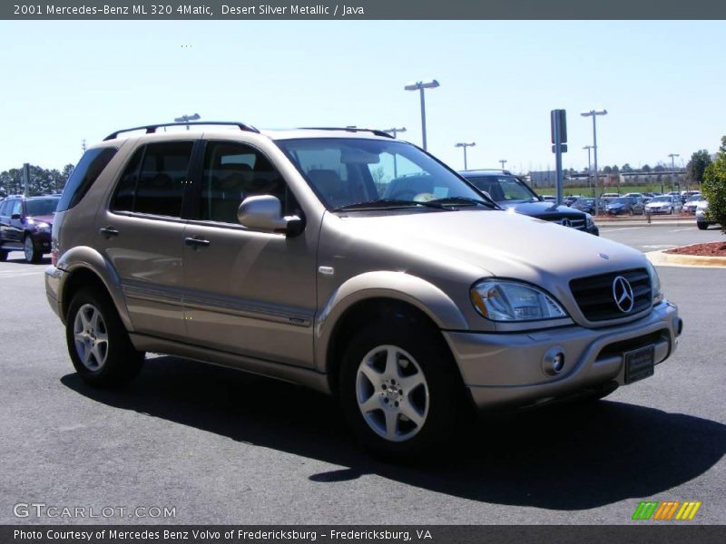 Desert Silver Metallic / Java 2001 Mercedes-Benz ML 320 4Matic
