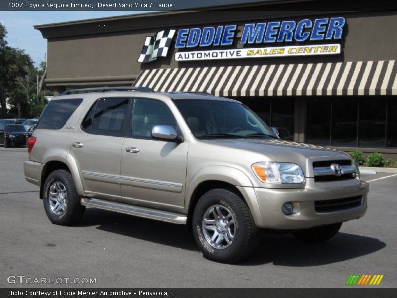 Desert Sand Mica / Taupe 2007 Toyota Sequoia Limited