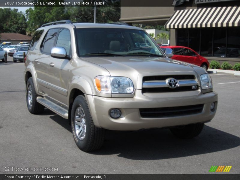 Desert Sand Mica / Taupe 2007 Toyota Sequoia Limited