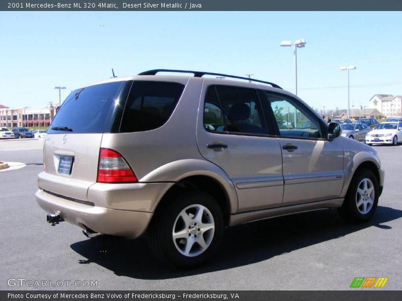Desert Silver Metallic / Java 2001 Mercedes-Benz ML 320 4Matic