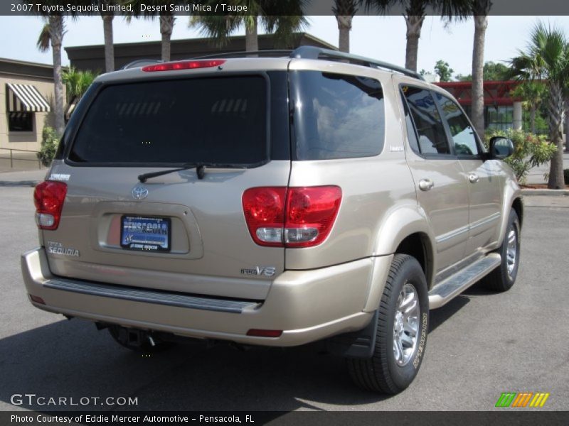 Desert Sand Mica / Taupe 2007 Toyota Sequoia Limited