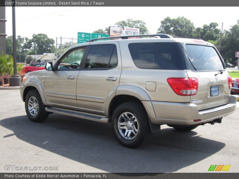 Desert Sand Mica / Taupe 2007 Toyota Sequoia Limited