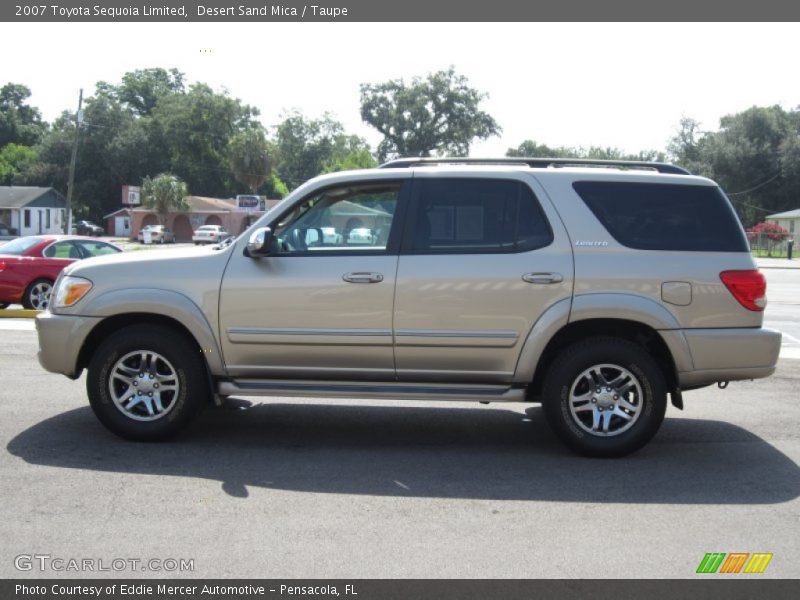 Desert Sand Mica / Taupe 2007 Toyota Sequoia Limited