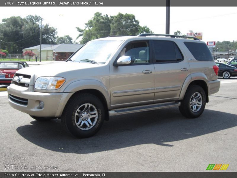 Desert Sand Mica / Taupe 2007 Toyota Sequoia Limited