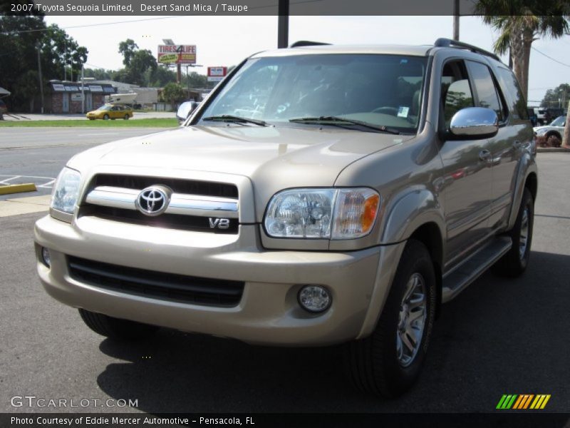 Desert Sand Mica / Taupe 2007 Toyota Sequoia Limited