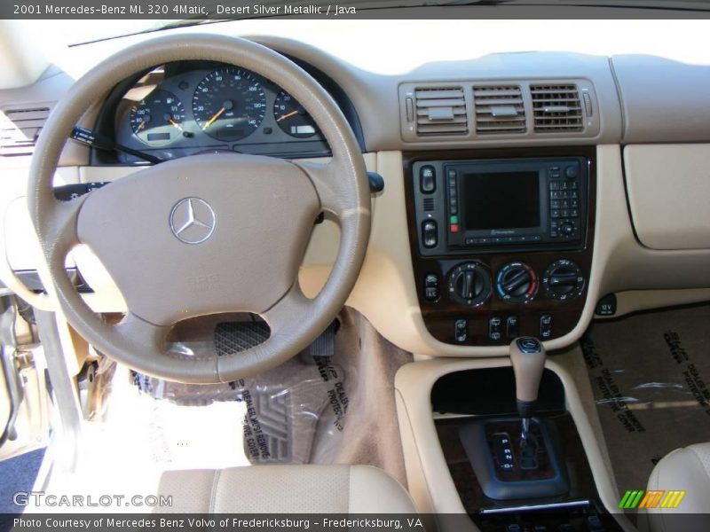 Desert Silver Metallic / Java 2001 Mercedes-Benz ML 320 4Matic
