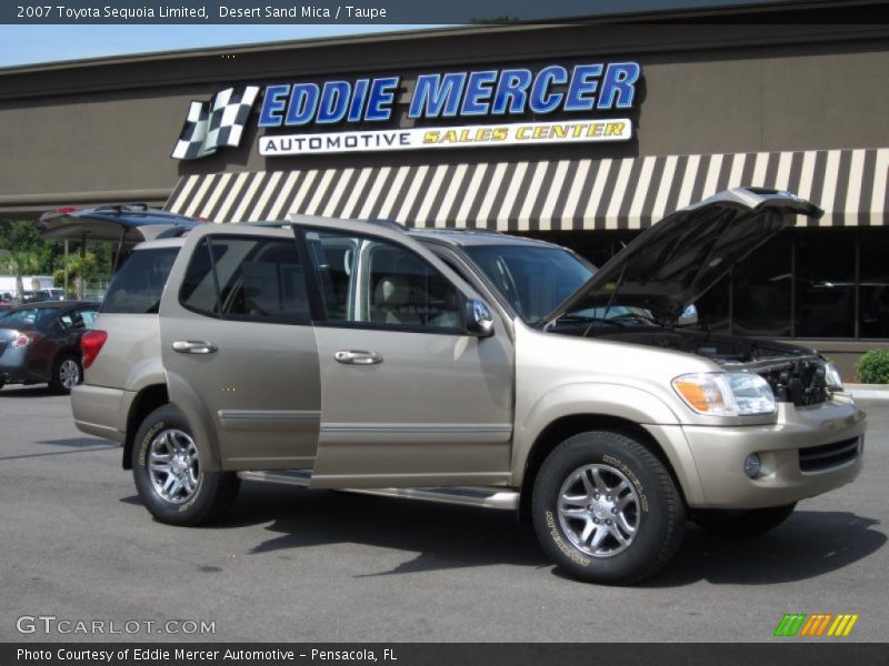 Desert Sand Mica / Taupe 2007 Toyota Sequoia Limited