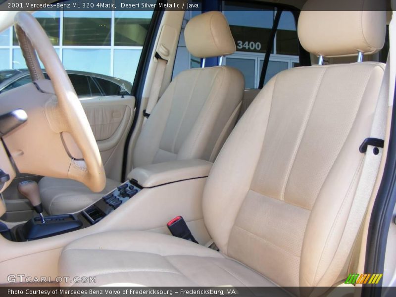 Desert Silver Metallic / Java 2001 Mercedes-Benz ML 320 4Matic