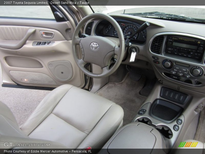 Desert Sand Mica / Taupe 2007 Toyota Sequoia Limited