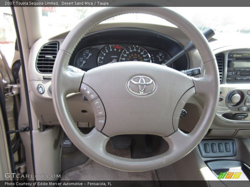 Desert Sand Mica / Taupe 2007 Toyota Sequoia Limited