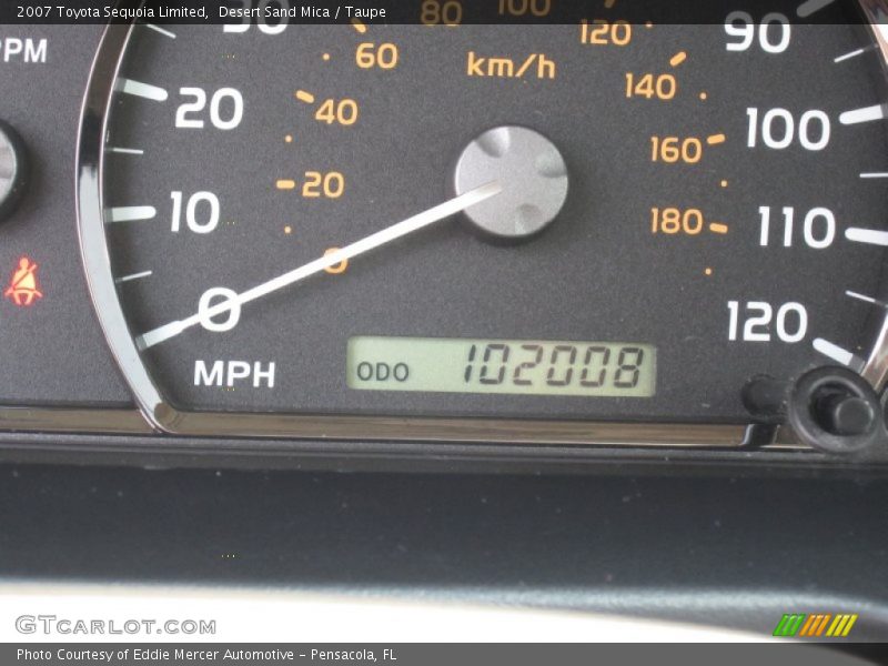 Desert Sand Mica / Taupe 2007 Toyota Sequoia Limited