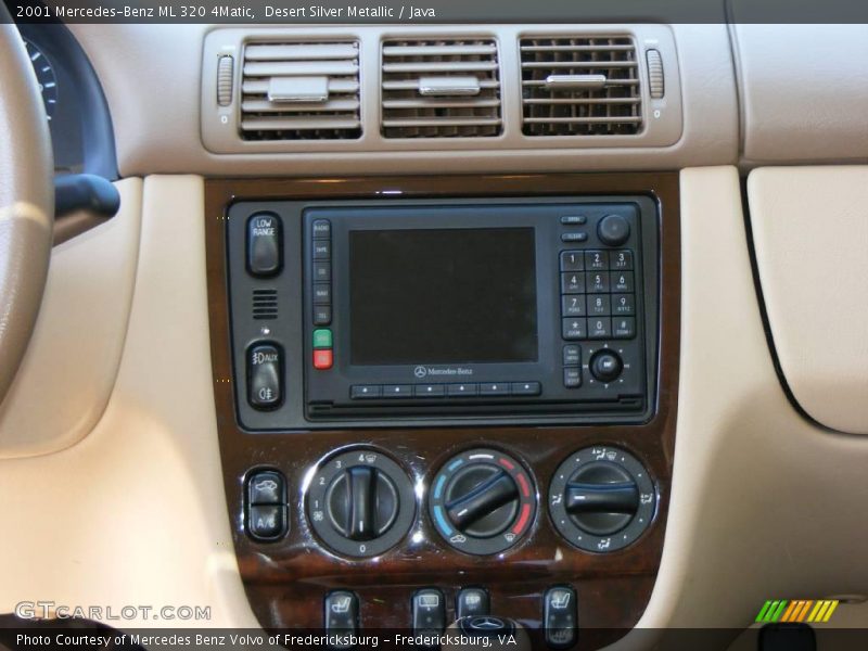 Desert Silver Metallic / Java 2001 Mercedes-Benz ML 320 4Matic