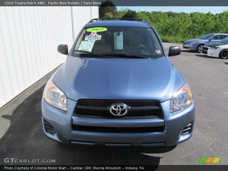 Pacific Blue Metallic / Sand Beige 2009 Toyota RAV4 4WD