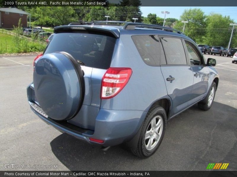 Pacific Blue Metallic / Sand Beige 2009 Toyota RAV4 4WD