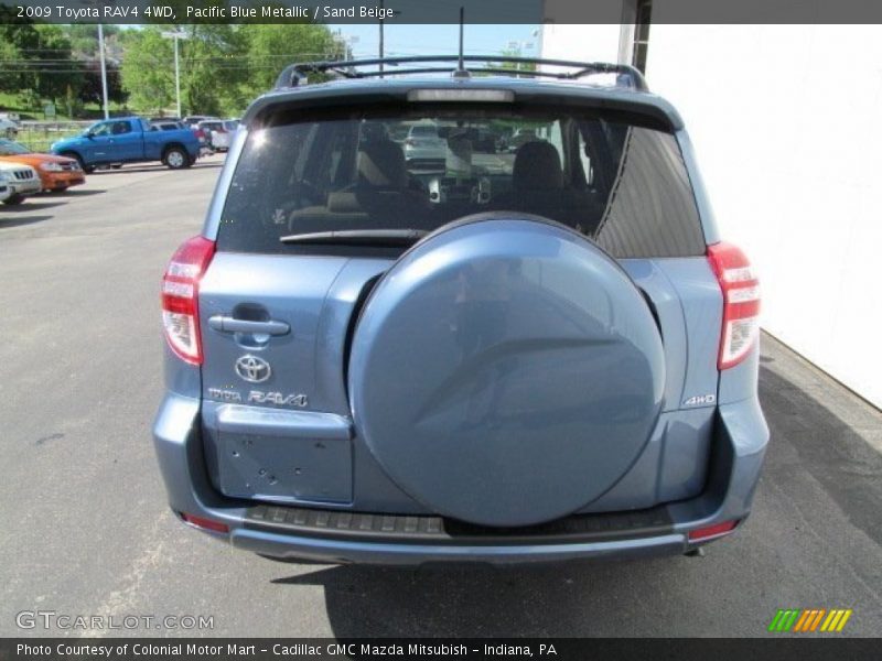 Pacific Blue Metallic / Sand Beige 2009 Toyota RAV4 4WD